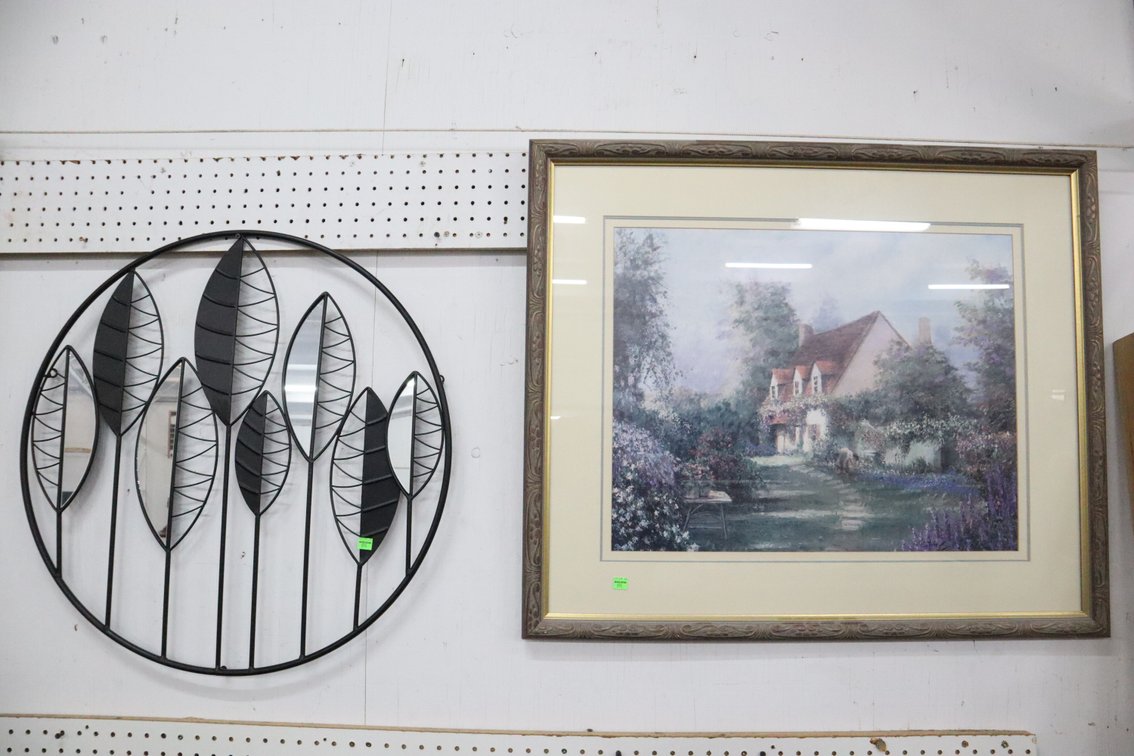 Framed Print and Wall Piece