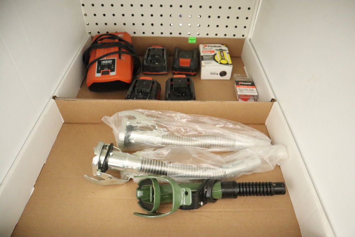 12 Volt Batteries and Charger, Jerry Can Spouts