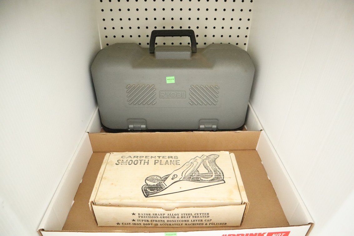 Carpenter Smooth Plane and Ryobi Plate Joiner