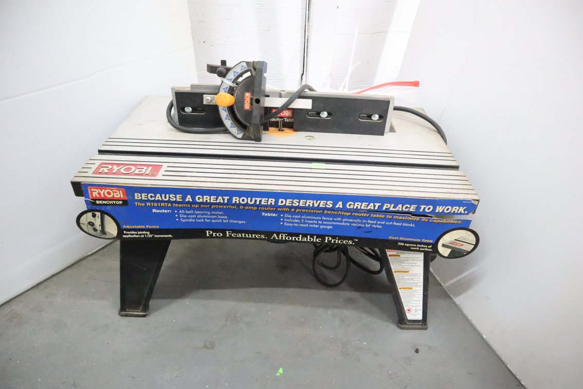 Ryobi Router Table With Router