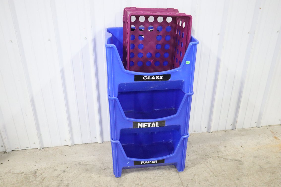 Plastic Organizing Bins