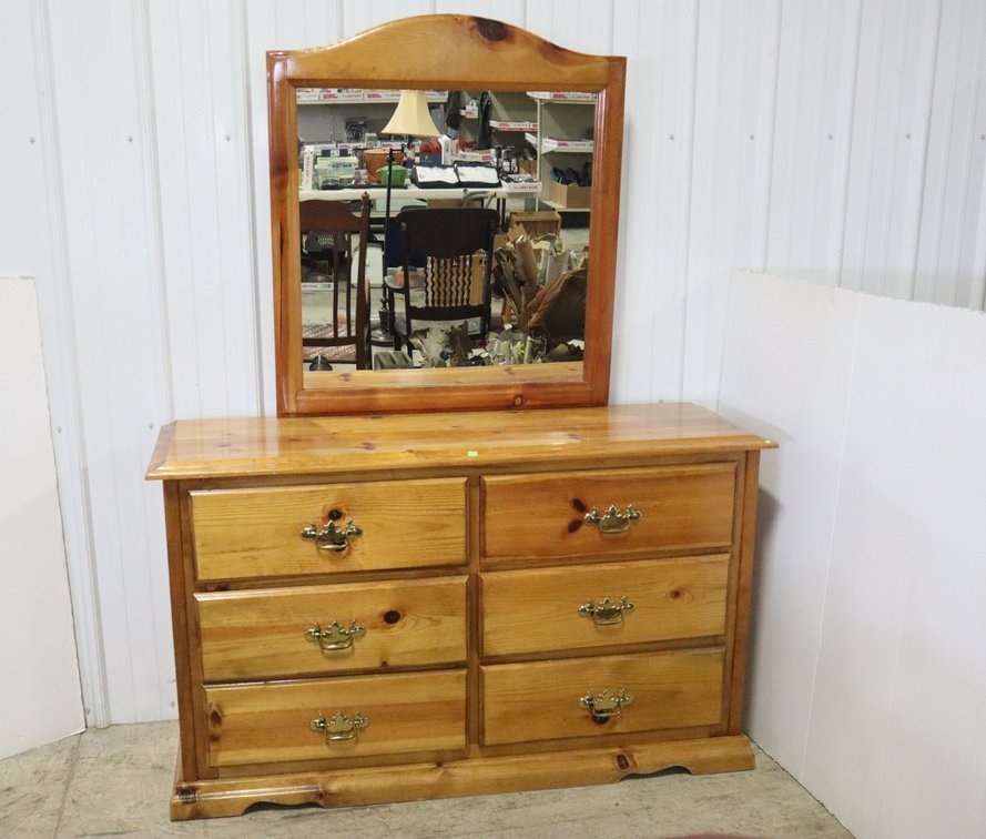 Dresser and Mirror