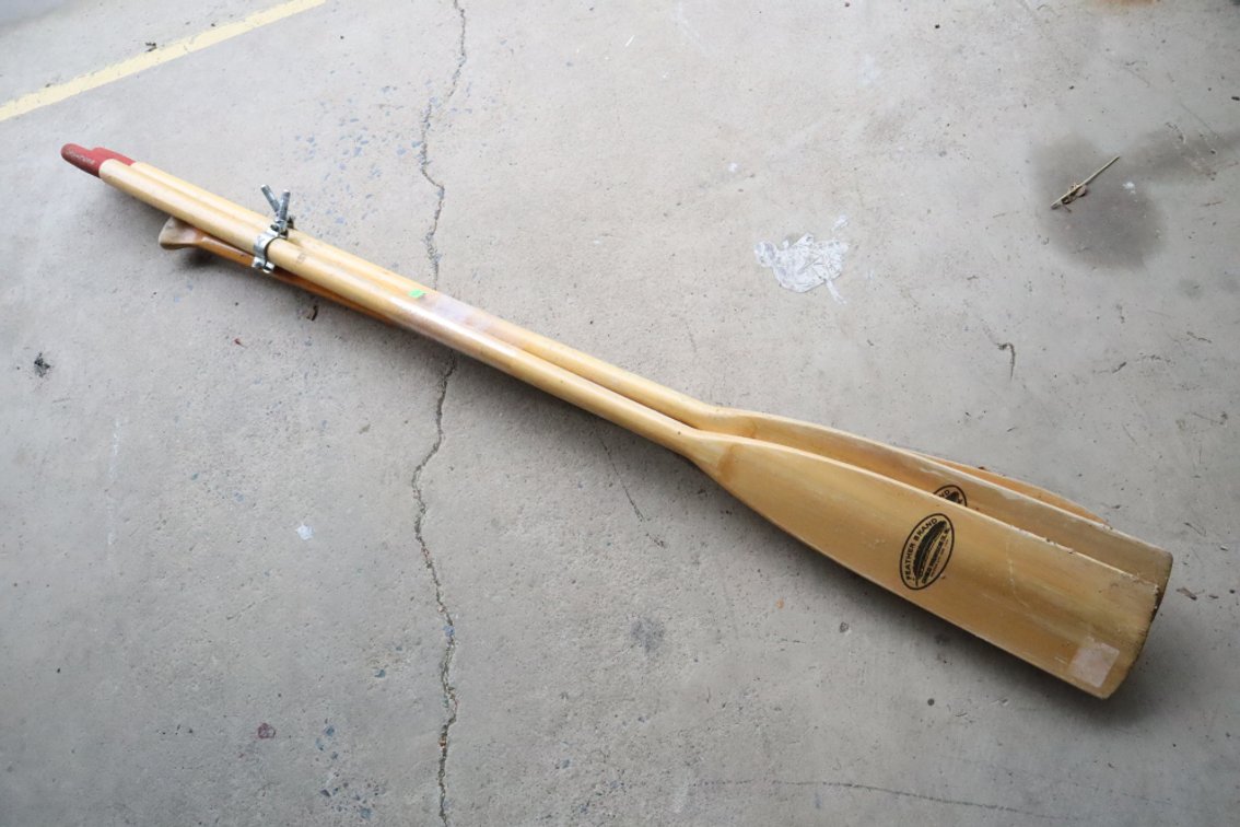 3 Wooden Oars