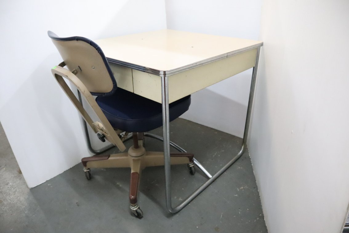Vintage Desk and Office Chair