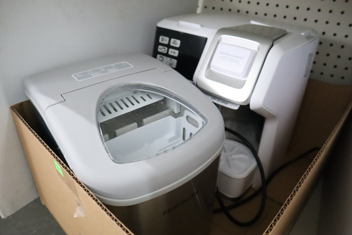 Countertop Ice Maker and Hamilton Beach Flexbrew Coffee Maker