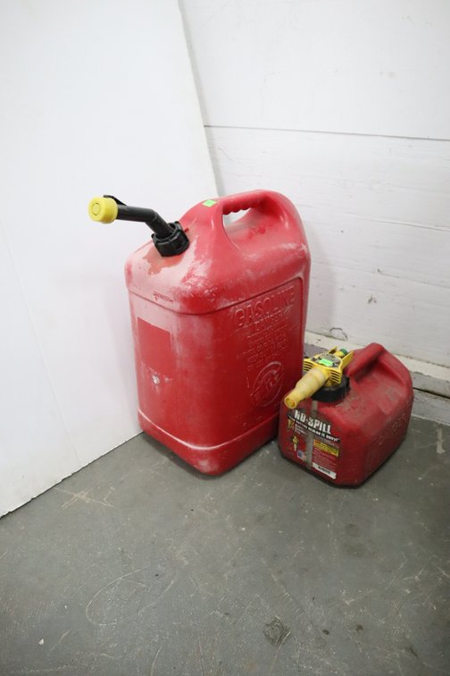 6 Gallon and 1 Gallon Gas Jug