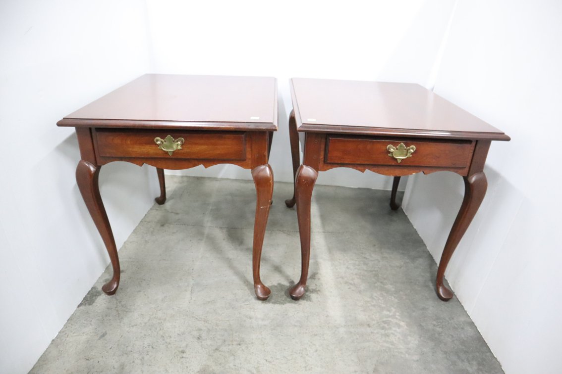 Pair of Hitchcock End Tables