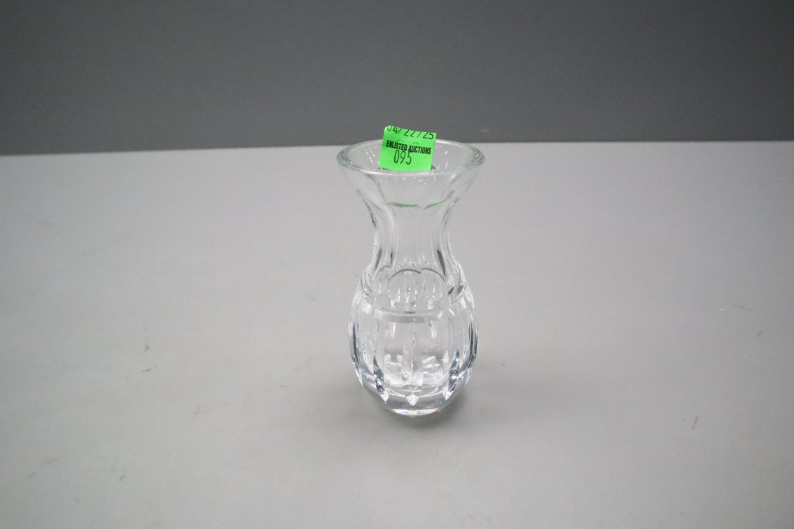 Waterford Small Crystal Vase
