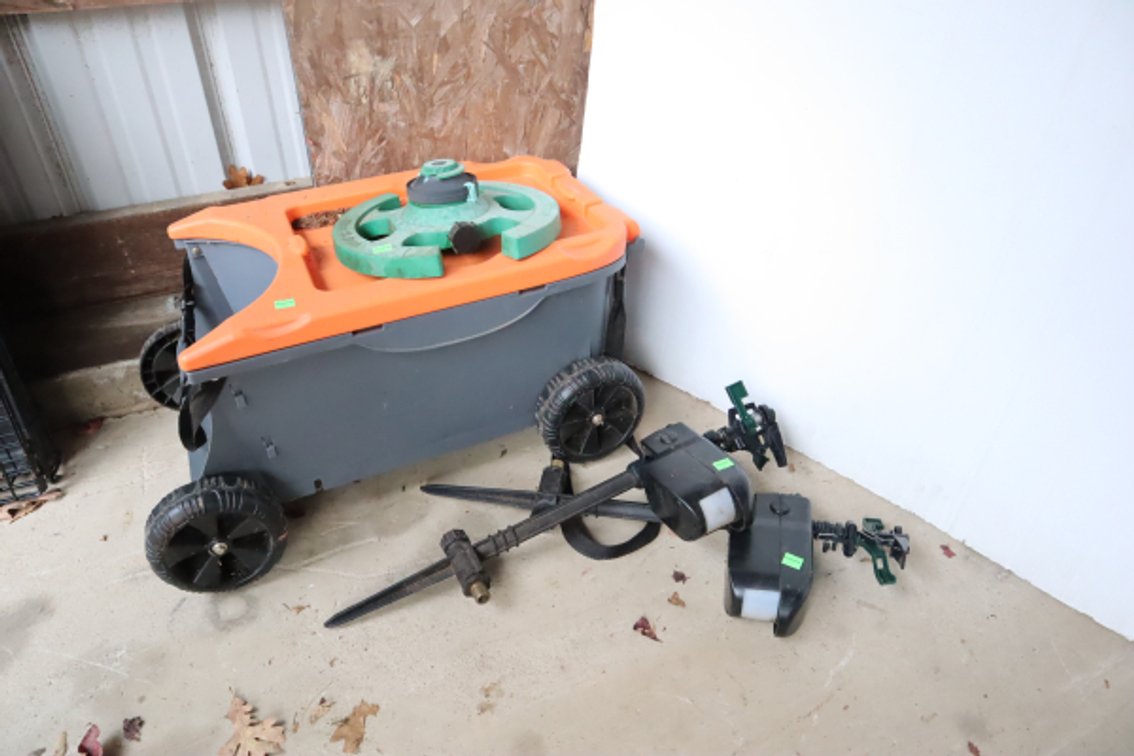 Fiskars Garden Stool, Sprinklers