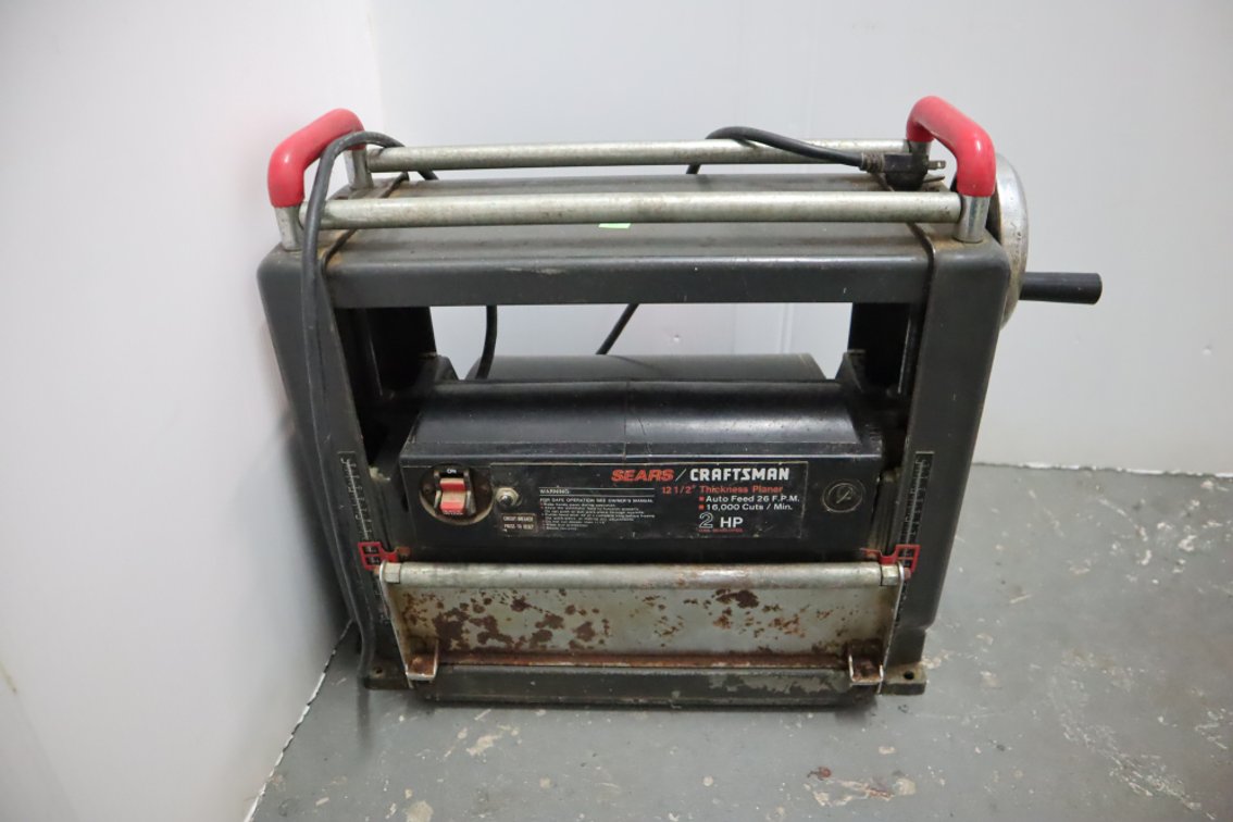 Craftsman 12 1/2" Thickness Planer