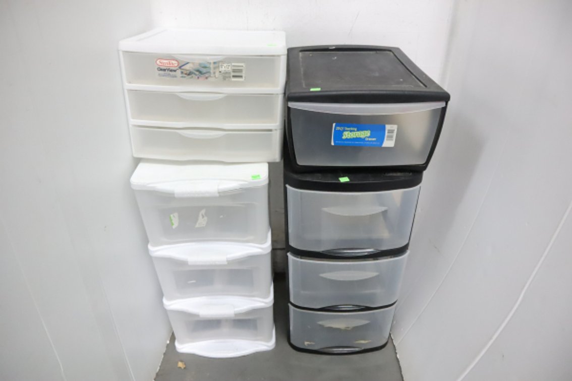 Group of Storage Drawers