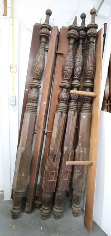 Antique King Size Bed Frame