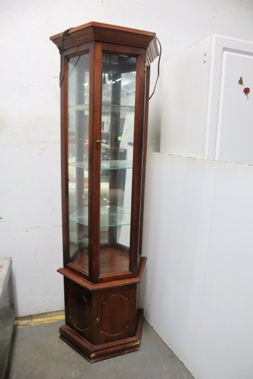 Lighted Curio Cabinet