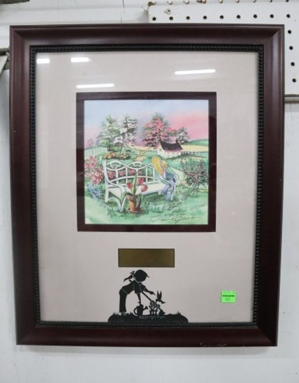 "Memories" Lisa Geiman Framed Print