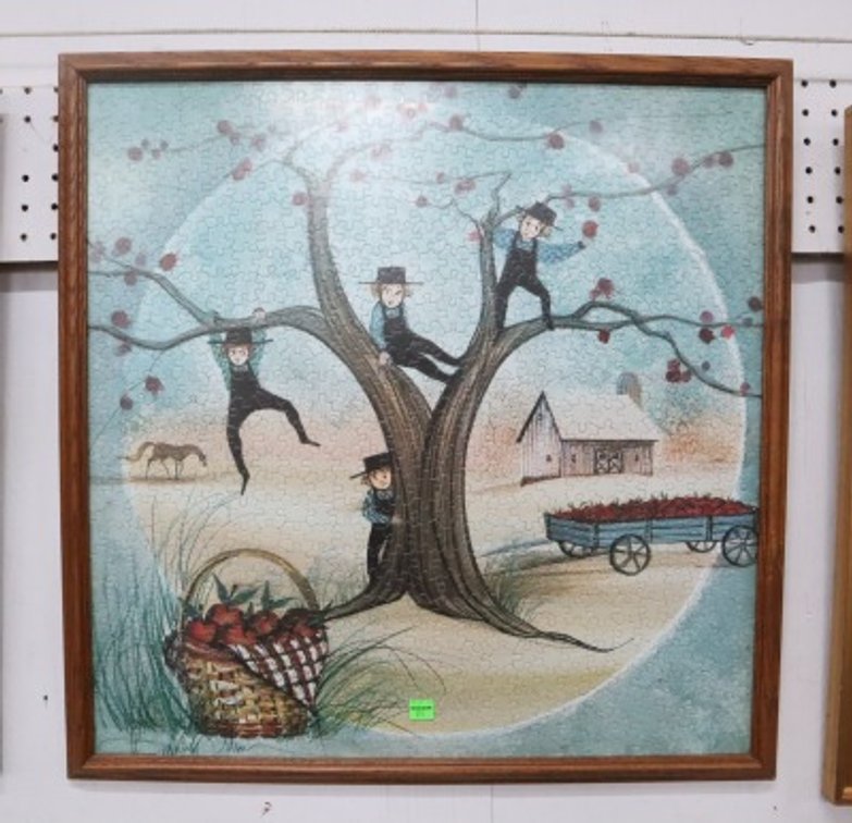 P Buckley Moss Framed Jigsaw Puzzle