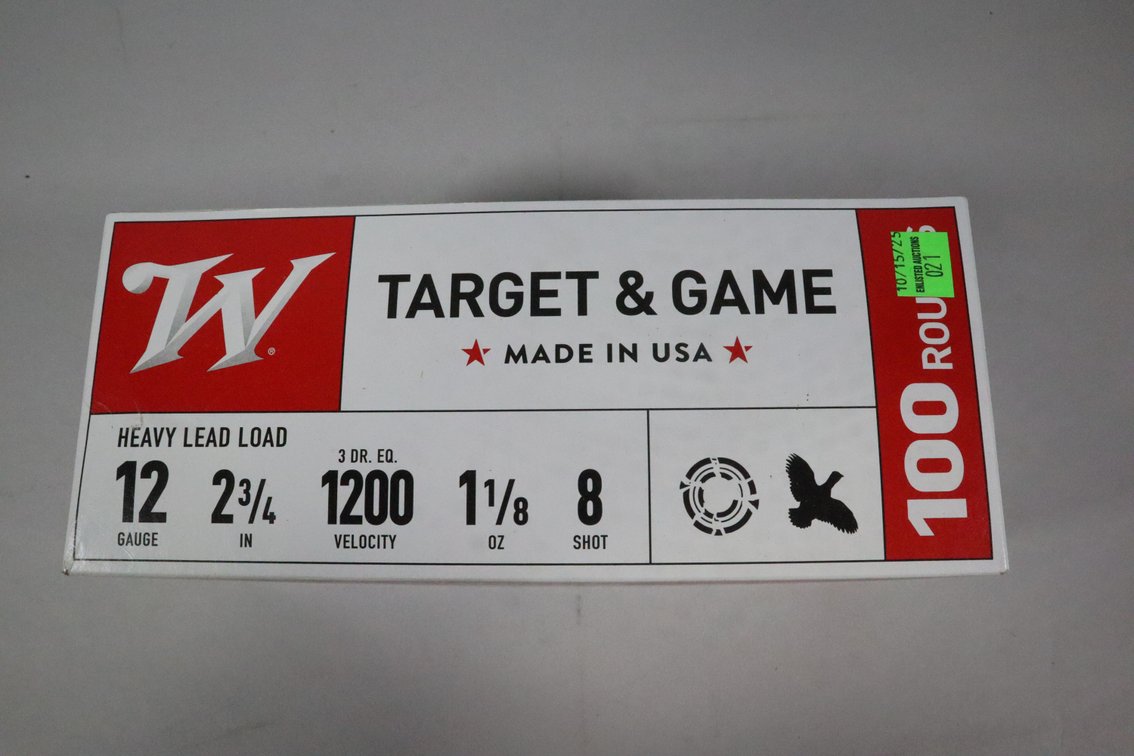 12 Gauge, 100 Rounds