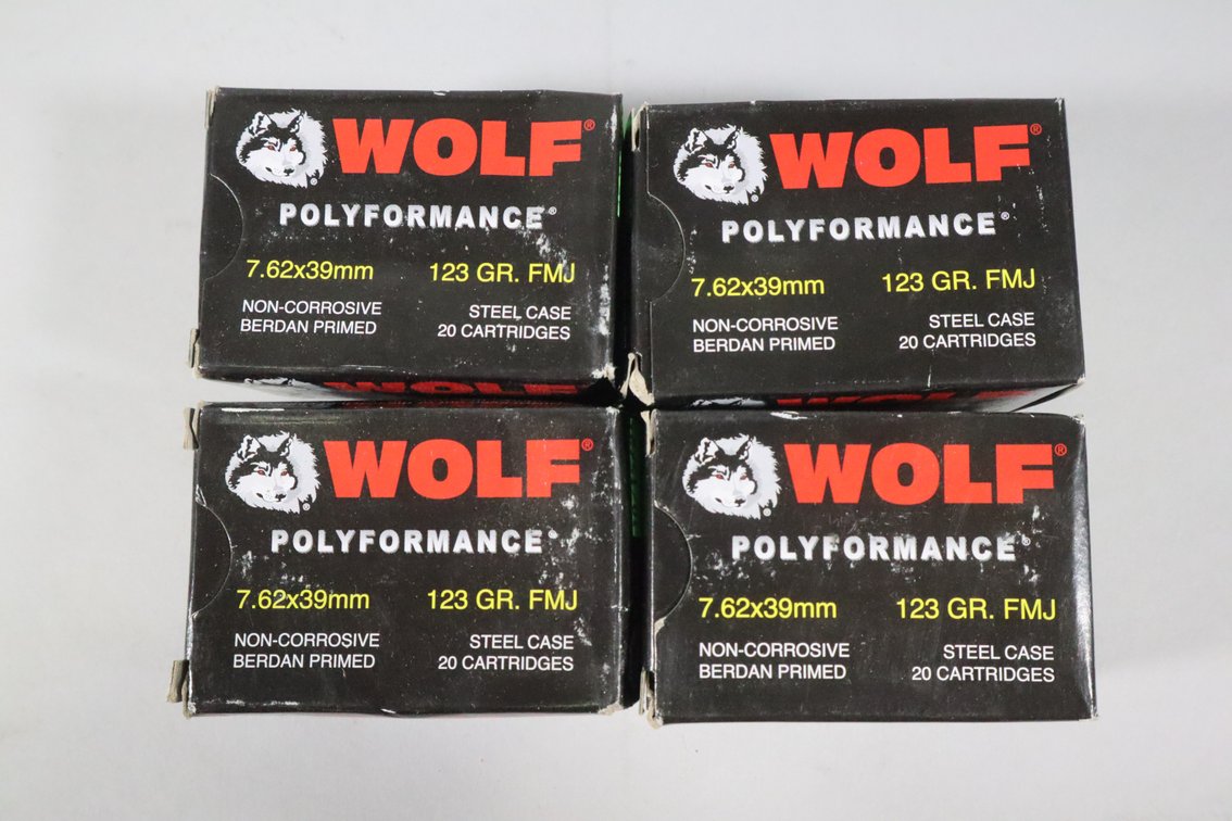 7.62 X 39 mm, 80 Rounds