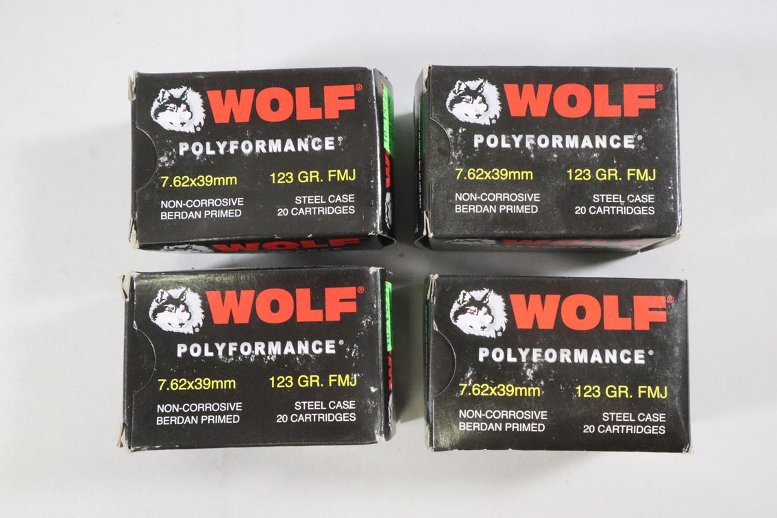 7.62 X 39 mm, 80 Rounds