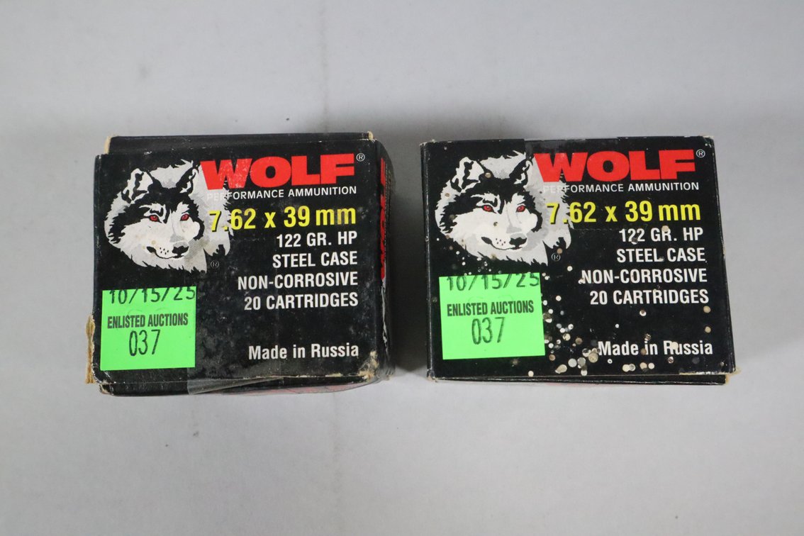 7.62 X 39 mm, 40 Rounds