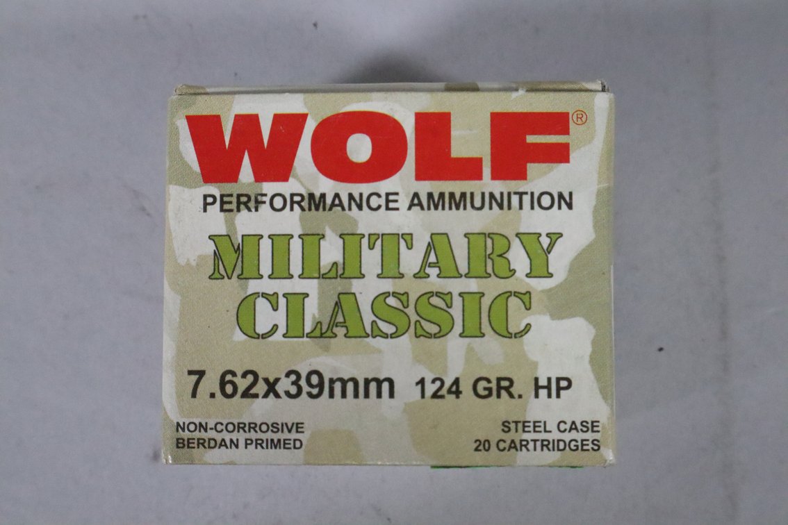 7.62 X 39 mm, 20 Rounds