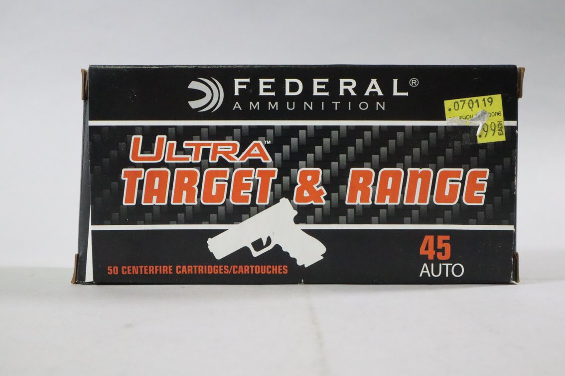 45 Auto, 50 Rounds