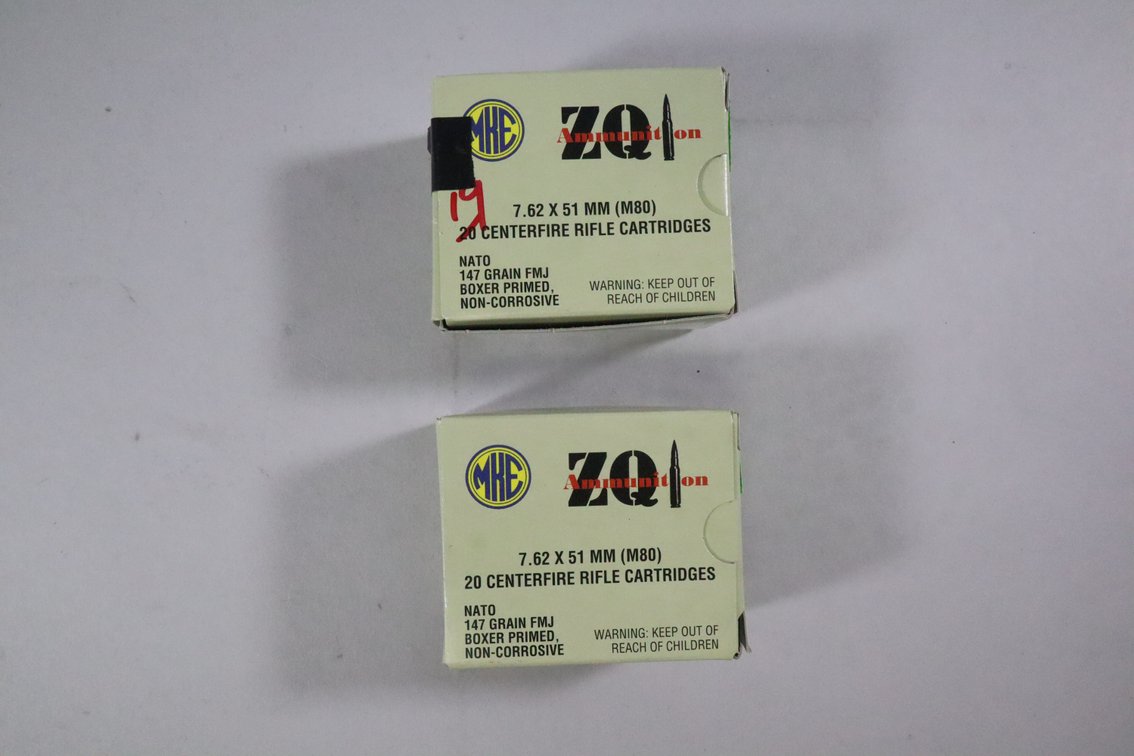7.62 X 51mm, 40 Rounds