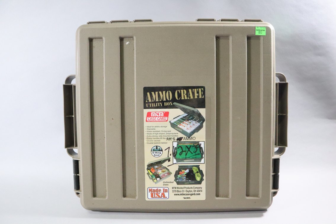 Plastic Ammo Crate