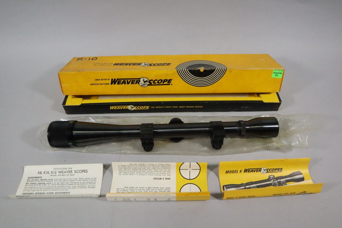 Weaver K10 Rifle Scope