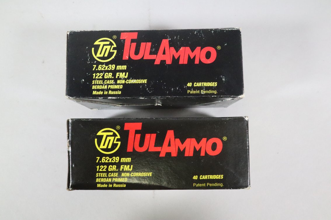 7.62 X 39 mm, 80 Rounds
