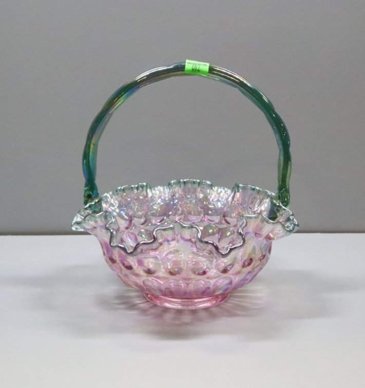 Fenton Glass Basket