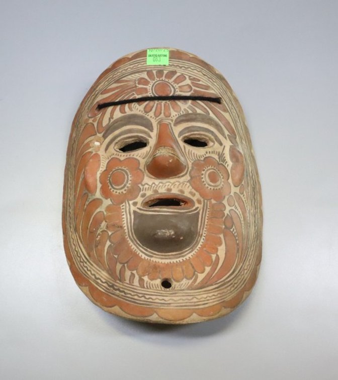 Tribal Pottery Mask