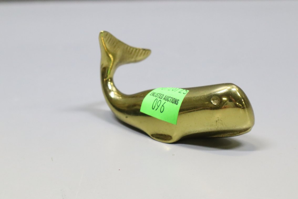 Virginia Metalcrafters Brass Whale