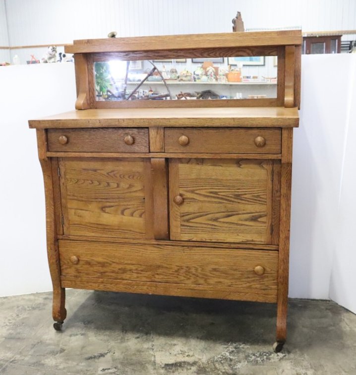 Antique Oak Sideboard
