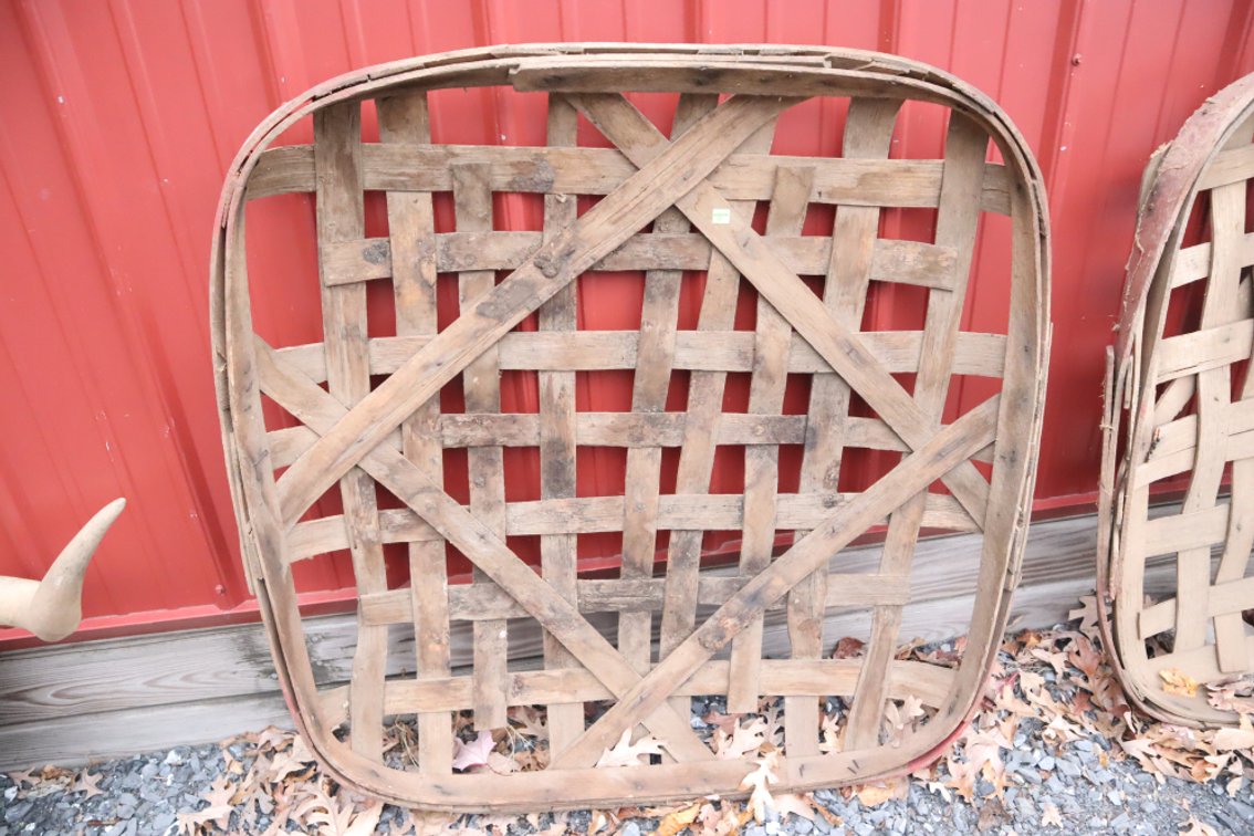 Antique Tobacco Basket