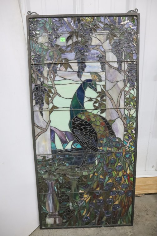 Stained Glass Peacock