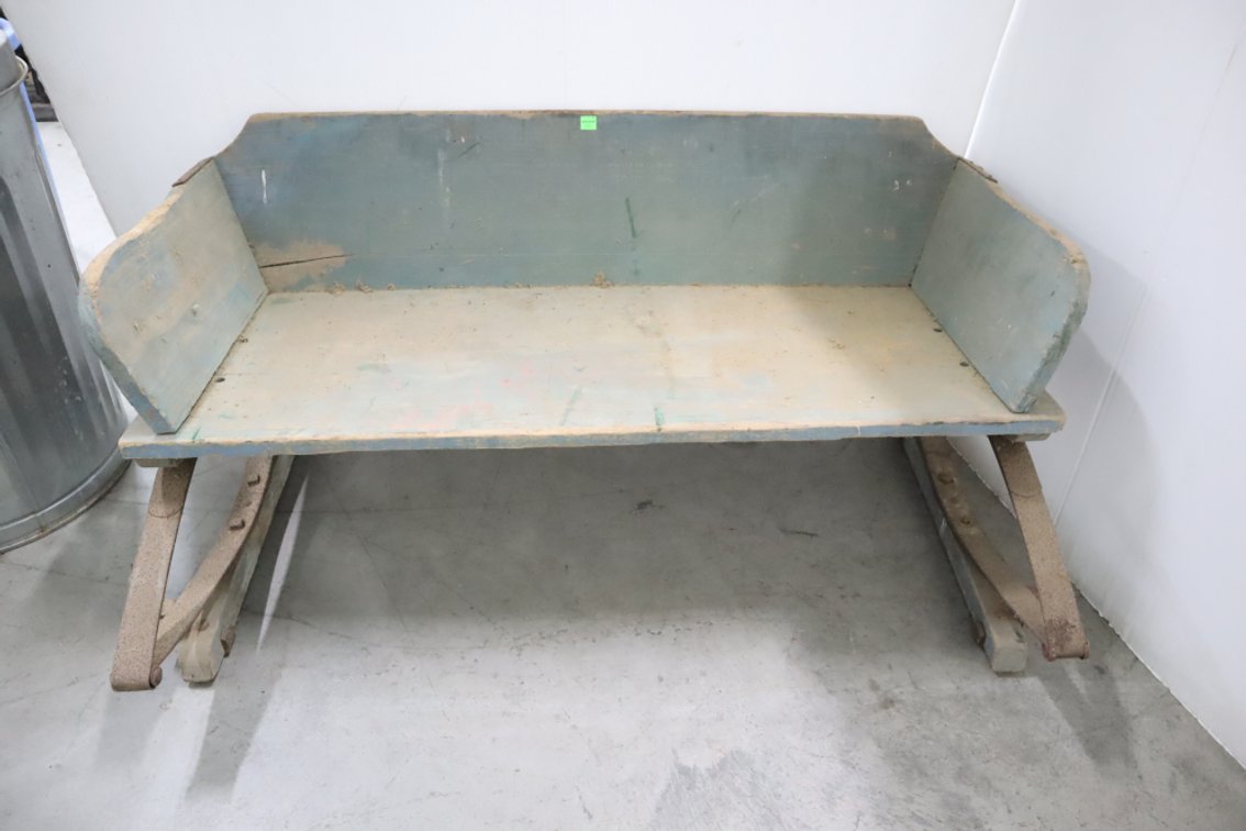 International Harvester Antique Buckboard Wagon Seat