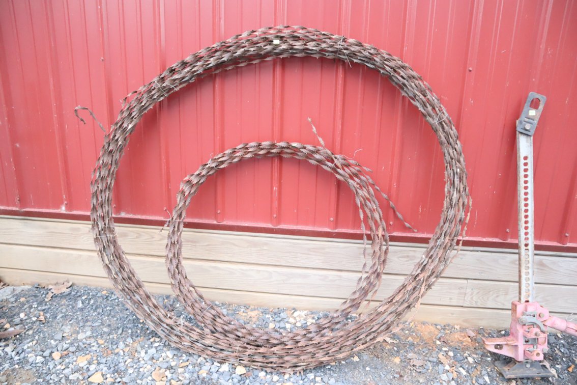 2 Rolls of Antique Barbed Wire