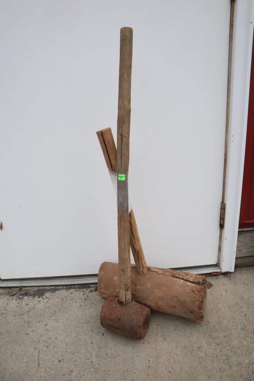 Pair of Antique Mallets