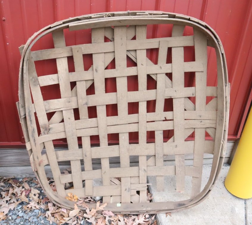 Antique Tobacco Basket