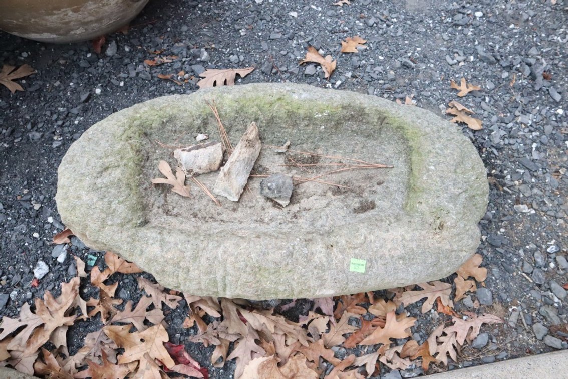 Stone Bird Bath