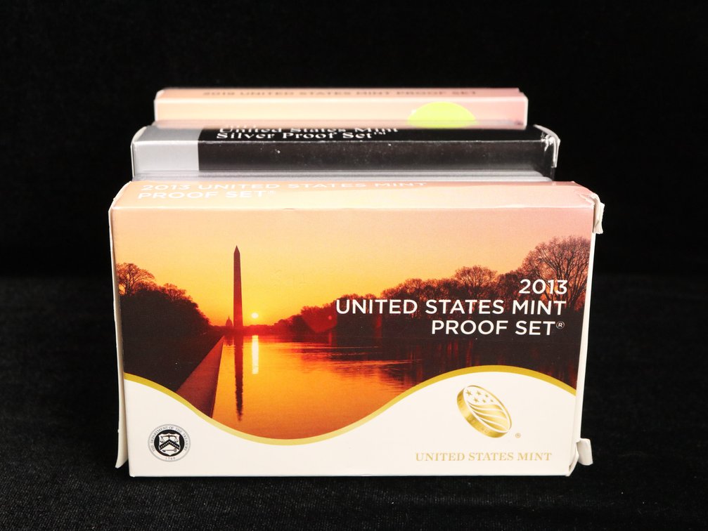 2011, 13 & 2019 Proof Sets