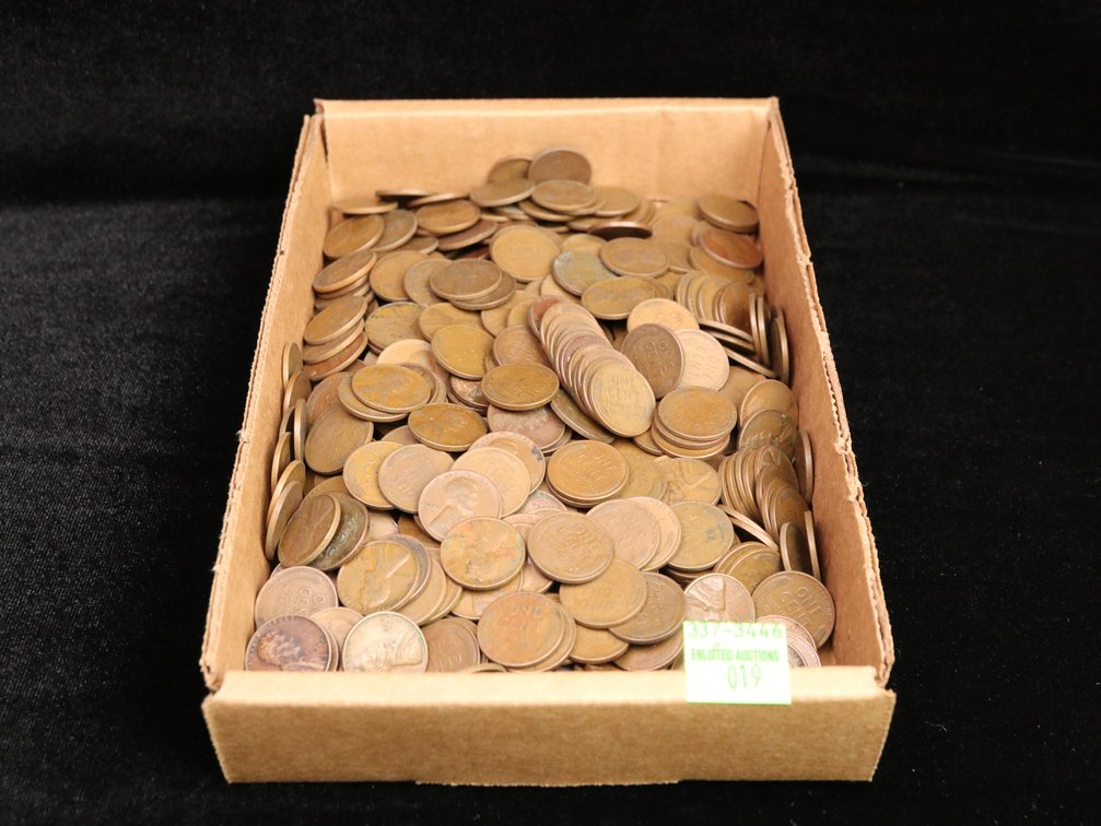 (500) Count Bag of Wheat Cents