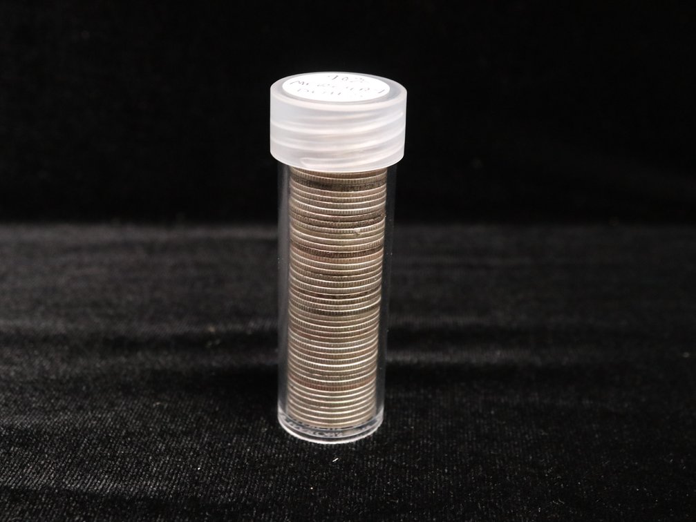 $5 Face value 90% Roosevelt Dimes. Circulated