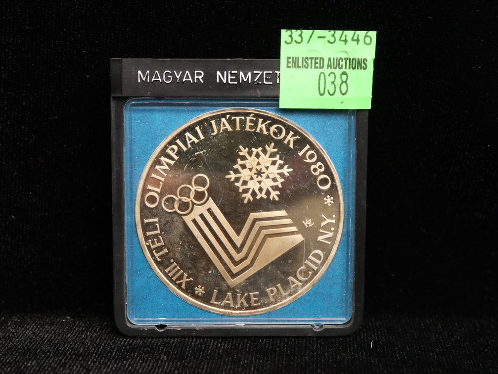 1980 Hungary 500 Forint Silver Coin