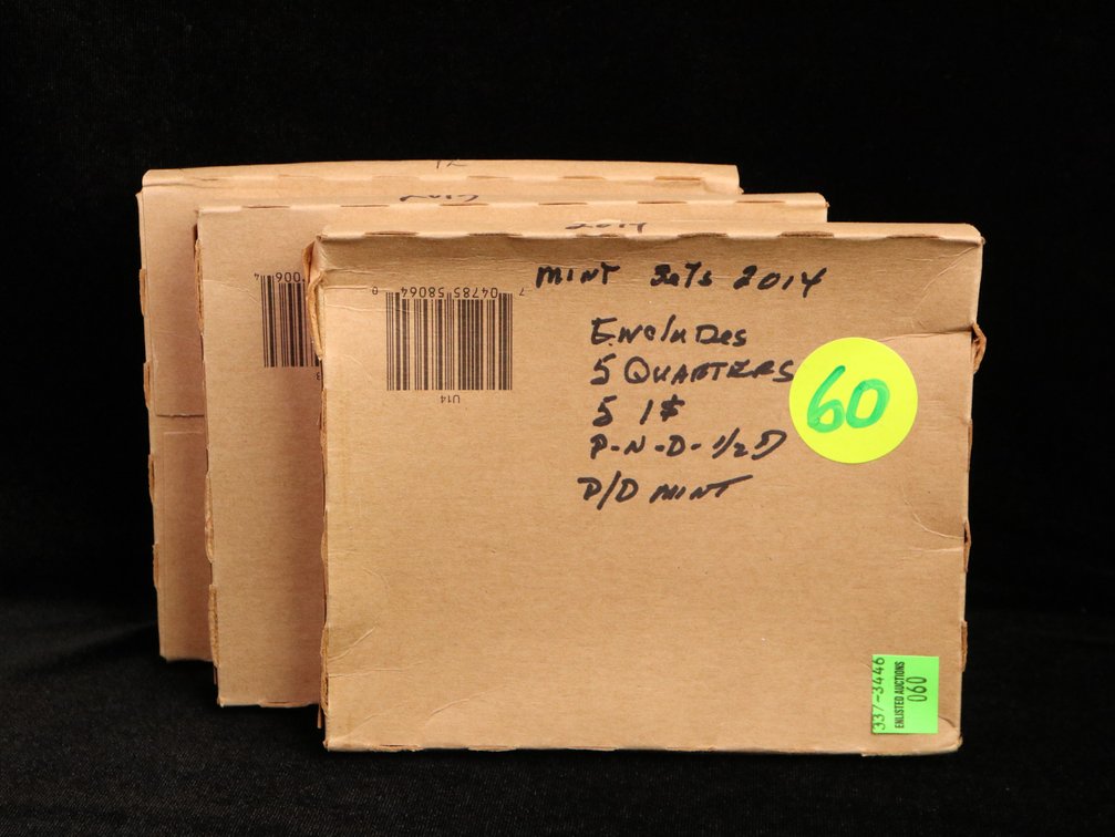 2012, 13 & 14 Mint Sets