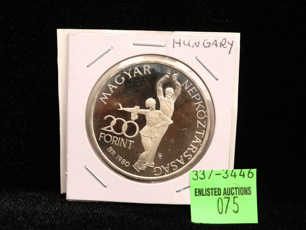 1980 Hungarian Silver Proof Coin 