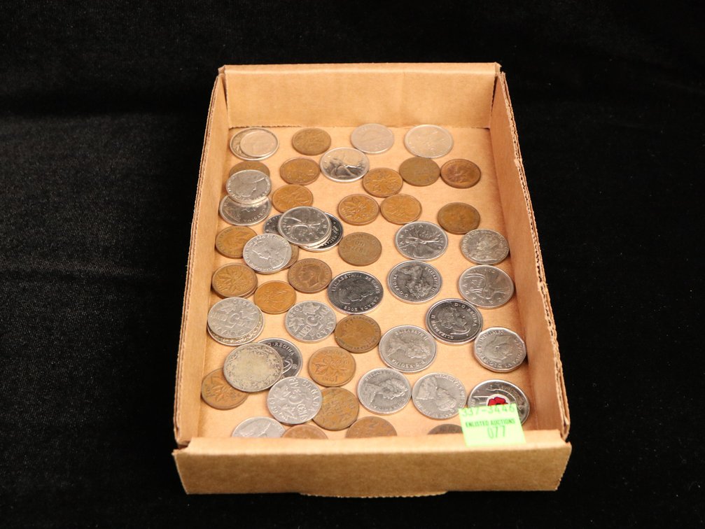 $5 Face Value Canada Coins. Circulated 