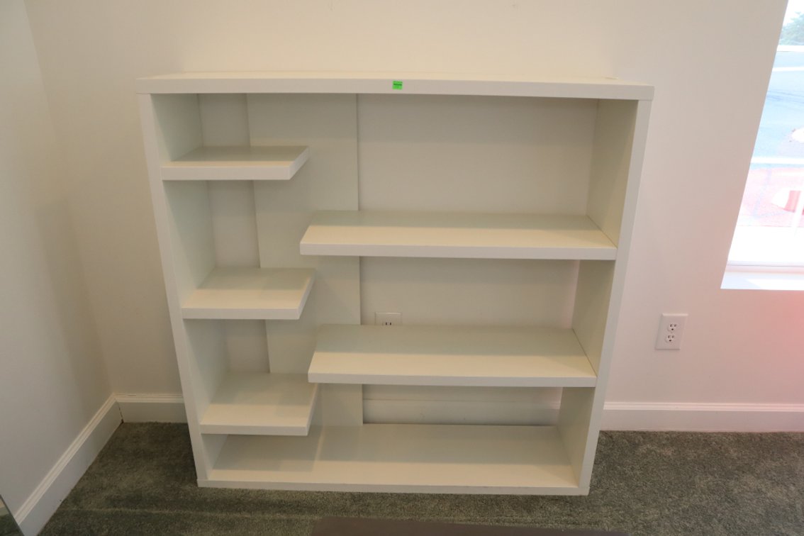 Modern Asymmetrical Bookcase