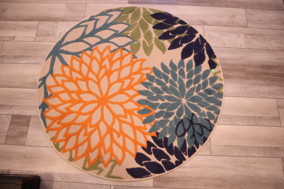 Child's Area Circle Rug