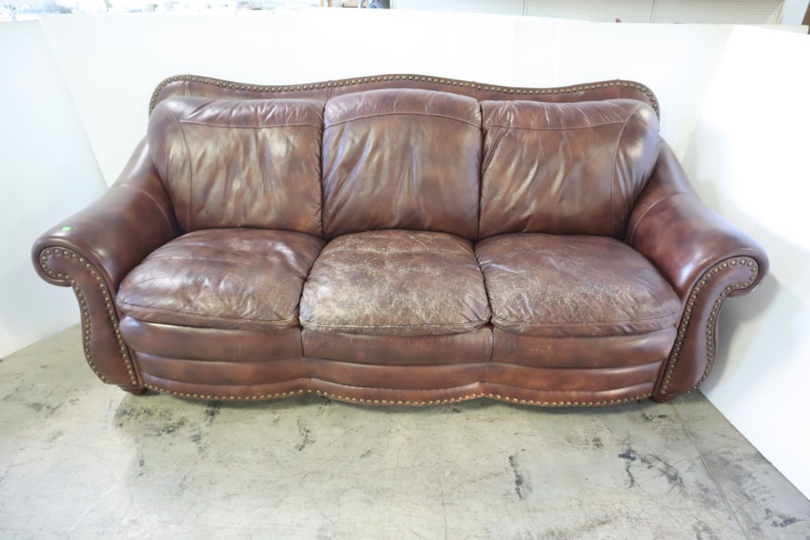Leather Style Couch
